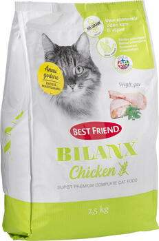 BEST FRIEND Bilanx Grain Free Cat - Chicken, 2,5 kg