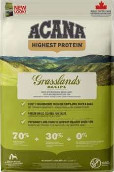6 kg Acana Grasslands Recipe Highest Protein