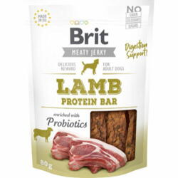 Brit Jerky Lamb & Chicken Protein Bar, 80 g