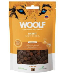 Woolf Soft Cubes Rabbit, 100 g