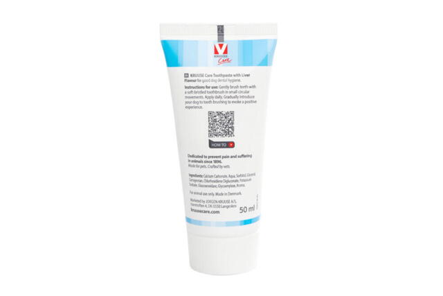 KRUUSE Care Toothpaste med  Enzymes, 50 ml.